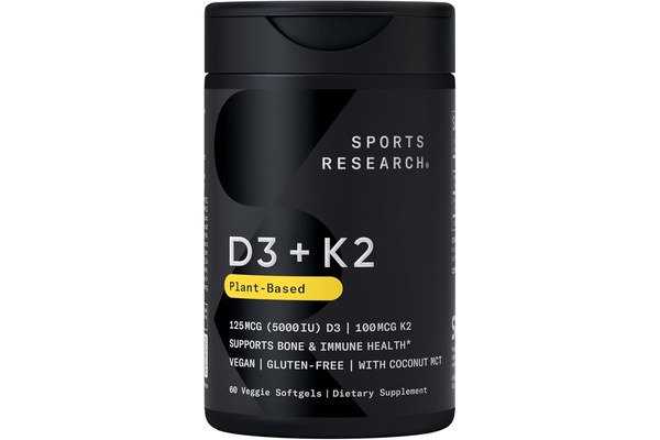 Sports Research Vitamin D3+K2